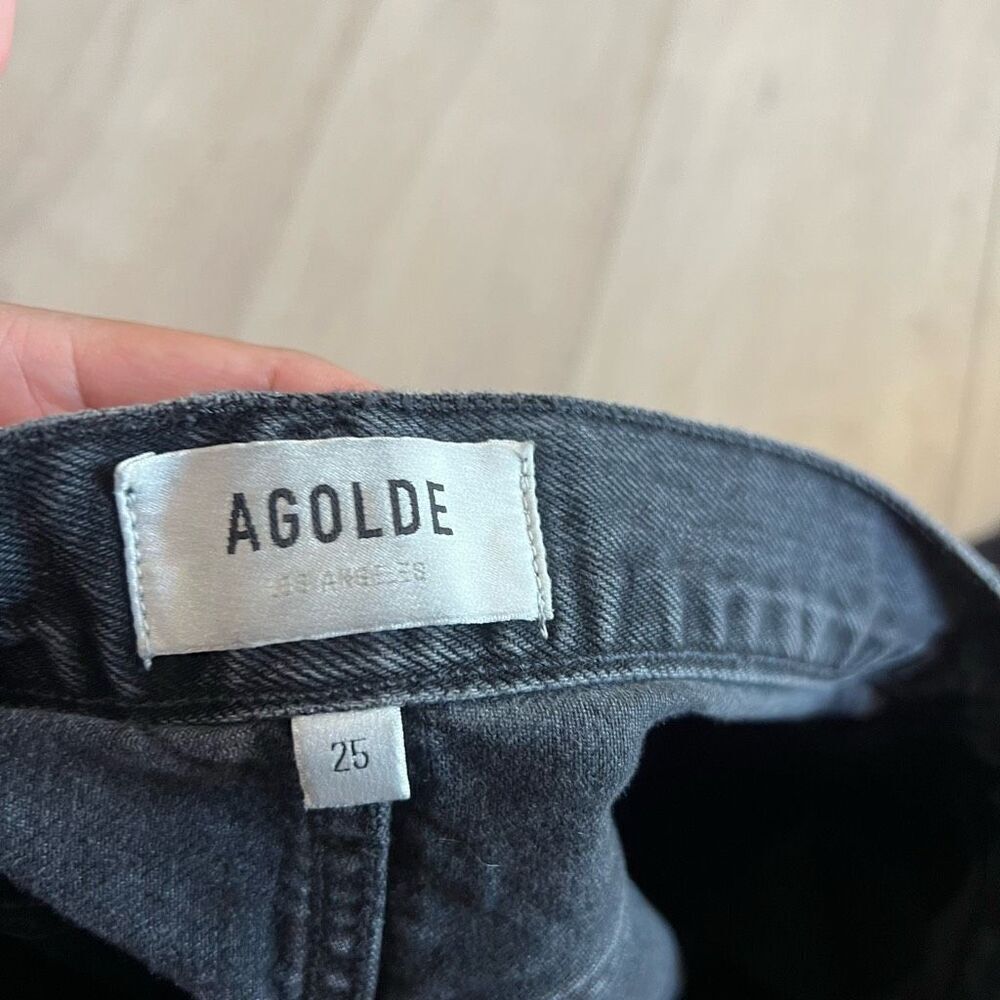 Agolde women’s distress jeans size 25 - Picture 9 of 10